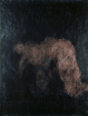 Sans titre. Untitled / Technique mixte sur toile. Mixed techniques on canvas. 170x124 cm. 1988.