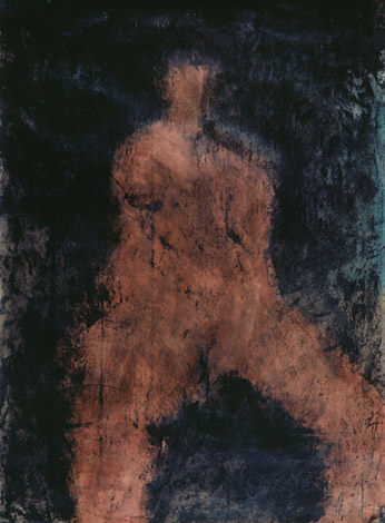 Sans titre. Untitled / Technique mixte sur toile. Mixed techniques on canvas. 170x124 cm. 1988.
